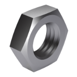 ISO 4035 - Hexagon thin nuts (chamfered) - Product grades A and B
