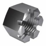 ASME B18.2.2 HNS - Hex Slotted Nuts