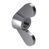 DIN 315 F - Wing nuts, rounded wings