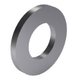 DIN 125-1 A - Washers, product grade A, up to hardness 250 HV, primarily for hexagon bolts and nuts, form A