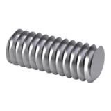 DIN 976-1 A - Stud bolts - Part 1: Metric thread, form A